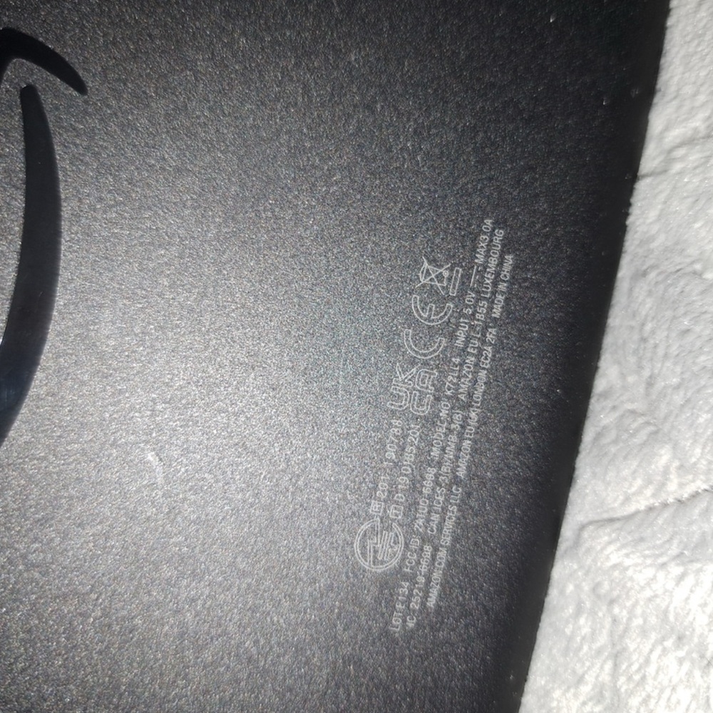 Amazon Charcoal Black Device